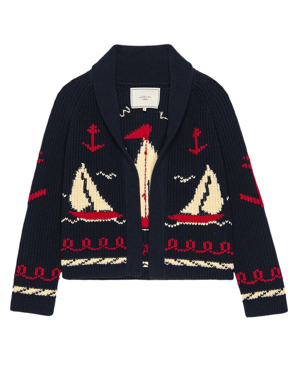 The Great - Sailboat cardigan